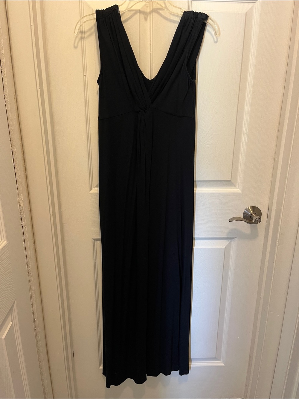 Soma Casual Black V-Neck Maxi Dress